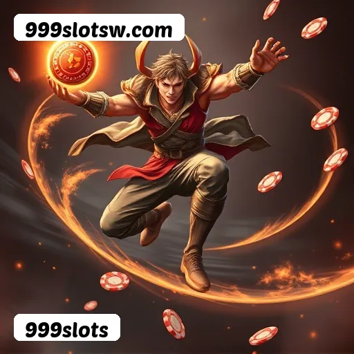 999slots bônus R$5.000 + 500 giros - Rollover 35x, prazo 30 dias, 38% taxa conversão